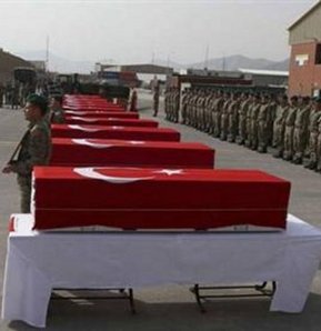 Şehit cenazesi törenine alınmadılar!