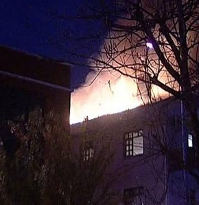 Üsküdar'da yangın