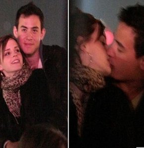 Emma Watson ve Will Adamowicz'in ateşli öpücüğü