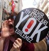 Sanatçılar eylemde GALERİ-VİDEO