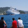 Alanya'ya denizden 1075 turist geldi!