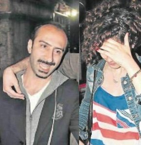Yine bir kızla yakalandı!