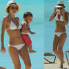 Anne Miranda'nın tatil keyfi