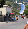 Gökten turist düştü!