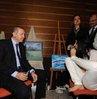 Başbakan'ın donup kaldığı an! GALERİ