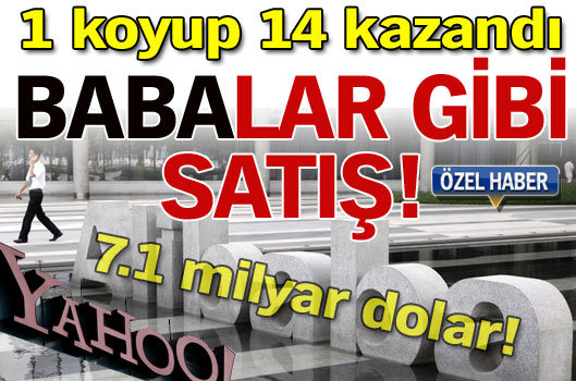Babalar gibi satış!