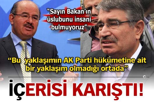 İçerisi karıştı