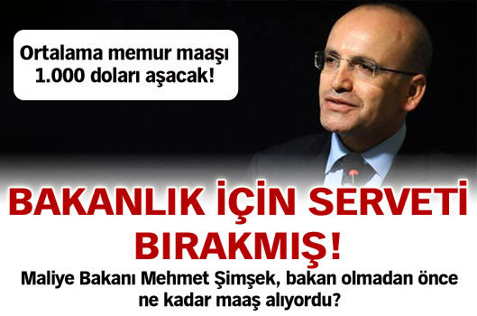 Bakanlık için serveti bırakmış!