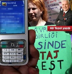 Gebelik testi sonucu eş ve babaya mesajlanıyor
