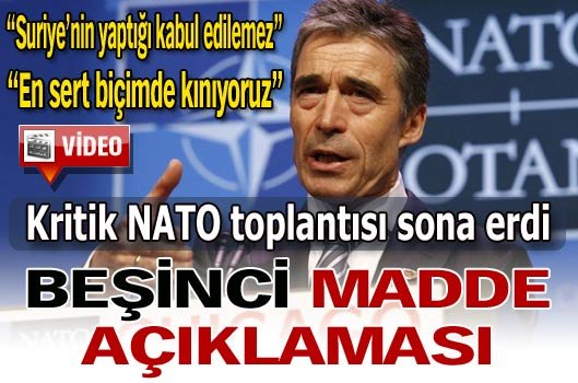 Kritik NATO toplantısı sona erdi  /26 Haziran 2012 Salı, 10:26:41  753920_htmansetyeni