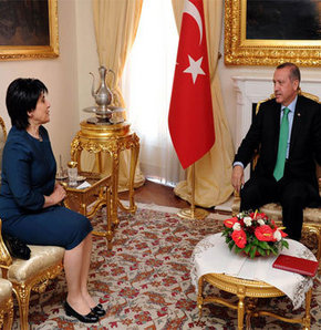 Başbakan Recep Tayyip Erdoğan- Leyla Zana görüşmesi