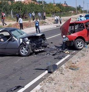 Kırıkkale'de trafik kazası: 3 ölü 6 yaralı, kırıkkale, trafik kazası,