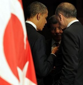 Obama, Erdoğan, Davutoğlu