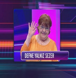 Defne Yalnız Büyük Risk'te yarıştı