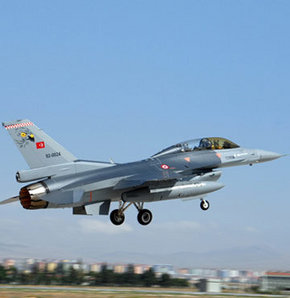 Diyarbakır'dan kalkan bomba yüklü F-16'lar...