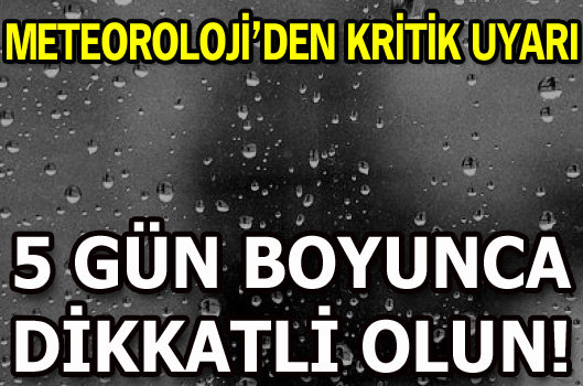 Kritik Uyarı