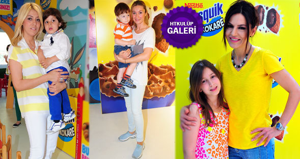 Çocukların neşeli buluşması