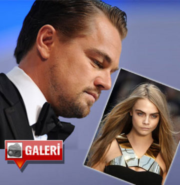 Ünlü süpermodel Di Caprio'yu reddetti!