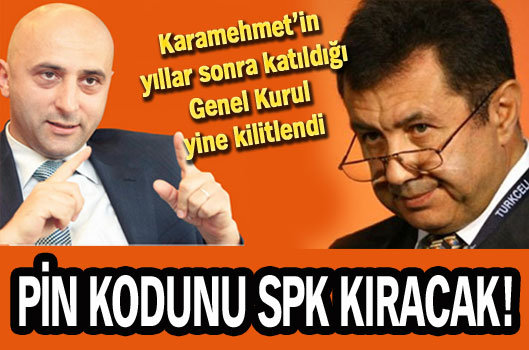 Pin kodunu SPK kıracak!