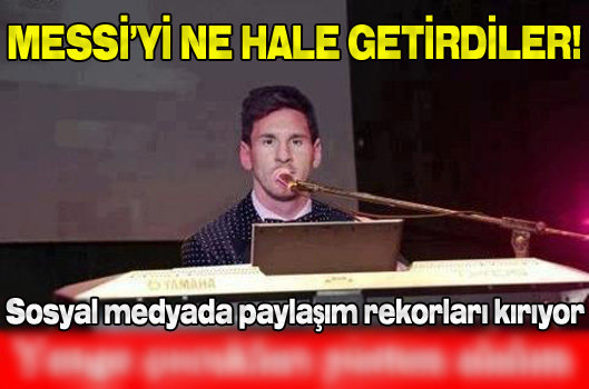 Messi'yi ne hale getirdiler!