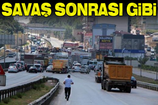 Savaş sonrası gibi