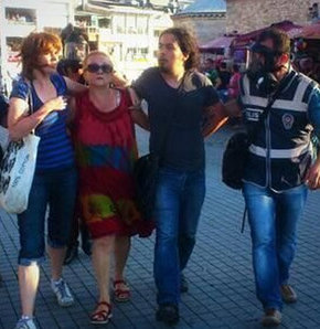 Taksim Dayanışması üyelerine şok