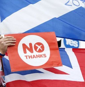 İskoçya bağımsızlığı reddetti