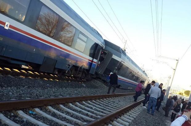 İzmir'de tren kazası
