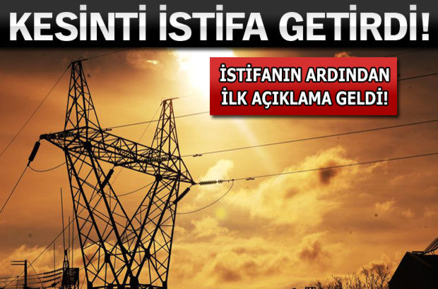 Enerji ve Tabii Kaynaklar Bakanı Taner Yıldız,Elektirik kesintisi, TEİAŞ Genel Müdürü, Kemal Yıldır