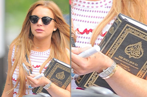 ABD’li oyuncu Lindsay Lohan Müslüman mı oldu? ile ilgili görsel sonucu