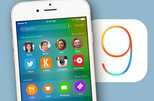 iOS 9, Apple, İphone,