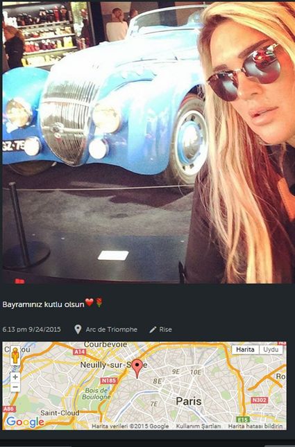 Engin Akyürek ve Seren Serengil'den Paris paylaşımı