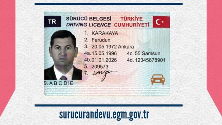 Sürücü belgesini değiştirmek için başvuru nasıl yapılır Sürücü belgesini değiştirmek için başvuru nasıl yapılır