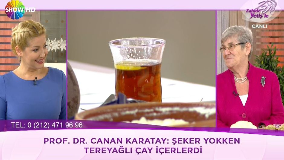 Canlı Yayında Tereyağlı Çay İçti Canlı Yayında Tereyağlı Çay İçti
