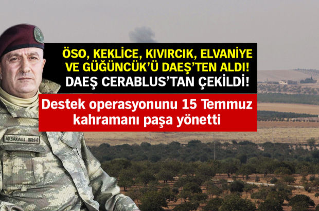 Cerablus ÖSO'nun kontrolünde! TSK'da kayıp yok, 1 ÖSO mensubu öldü