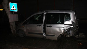 Adana'da maddi hasarlı zincirleme trafik kazası meydana geldi