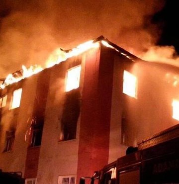 Aladağ'daki yangın faciası davasında 4 kişiye tahliye