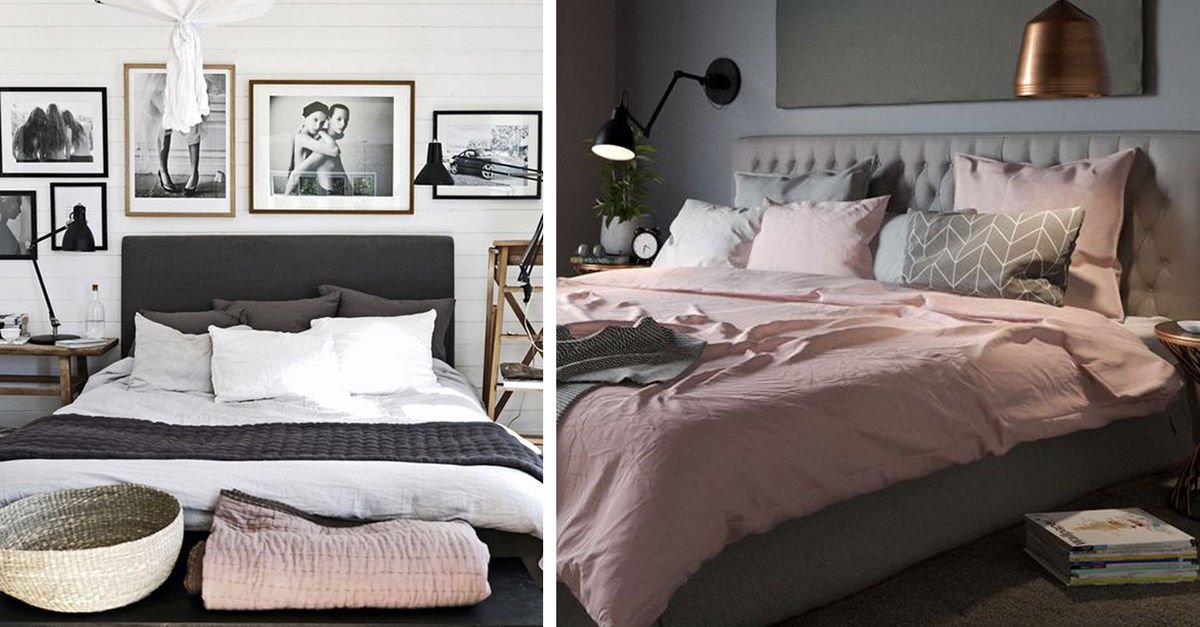 35 farklı gri yatak odası dekorasyonu Yaşam Güncel Haberler