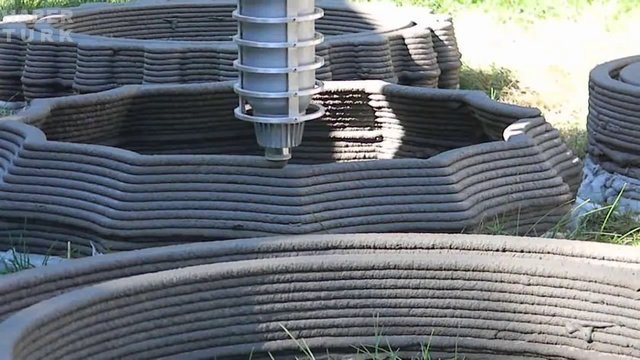Köpükten evleri 2 saatte inşa ediyorlar