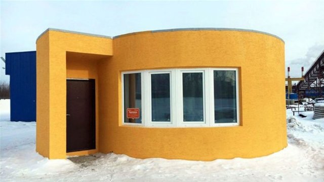Köpükten evleri 2 saatte inşa ediyorlar