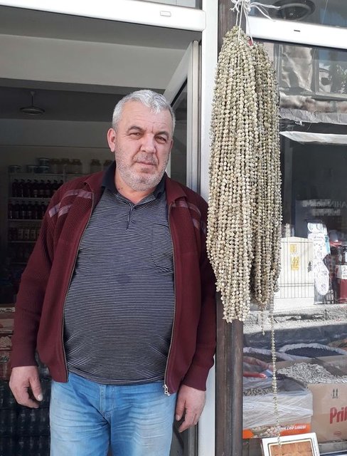 Edirne'de kurutulmuş bamyanın kilogramı altın fiyatıyla yarışıyor