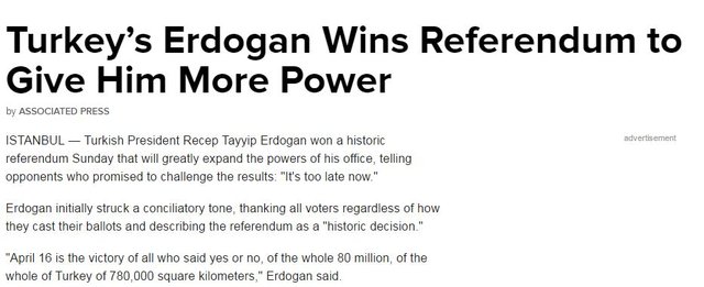 Dünya basını referandumu bu manşetlerle gördü!