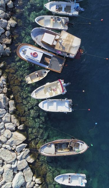 Bodrum'da İskandinav turistler tatilin tadını çıkarıyor