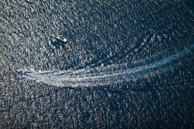 Bodrum'da İskandinav turistler tatilin tadını çıkarıyor