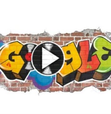 Google'dan Hip-Hop'a özel doodle