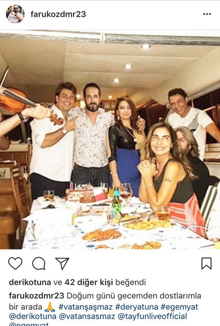 Vatan Şaşmaz ve Filiz Aker'in sosyal medyadaki son görüntüleri