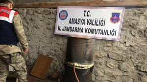 Amasya'da sahte içki operasyonu