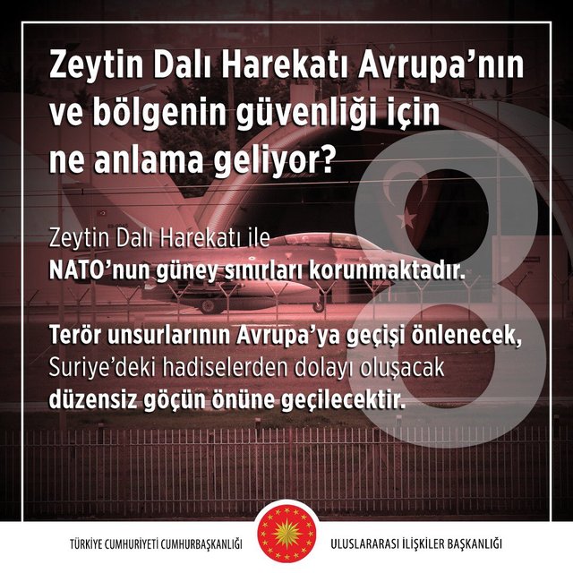 Cumhurbaşkanlığı'ndan Afrin Harekatı'yla ilgili 10 soruya 10 cevap