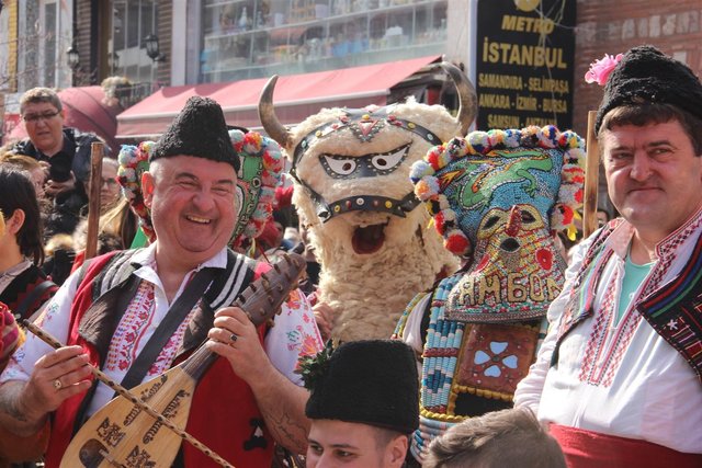 Edirne'de Kukerlandia Maske Festivali