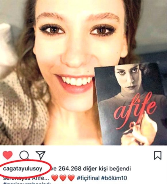 Çağatay Ulusoy eski aşkı Serenay Sarıkaya'nın fotoğrafını beğendi - Magazin haberleri